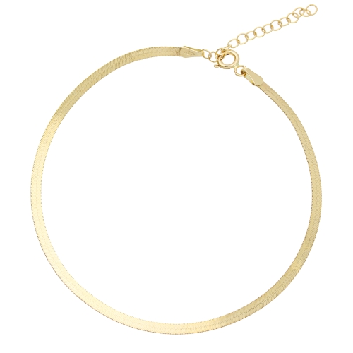 Unisex Yellow Gold Bracelet GL100868