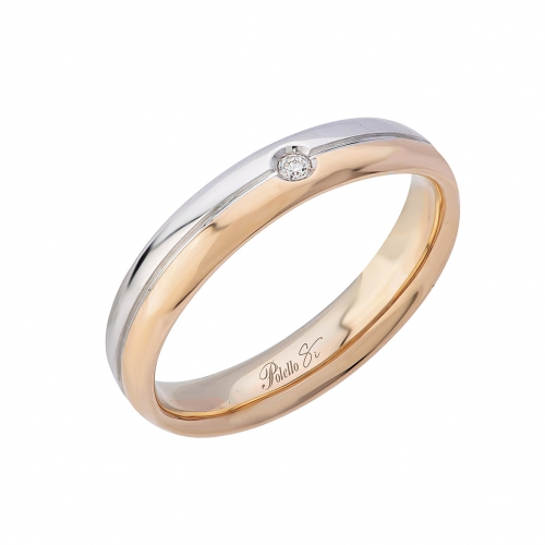 Polello Wedding Ring A Choice of Love Collection 3313DBR