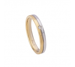 Polello Wedding Ring A Choice of Love Collection 3315DBG