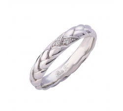 Polello Wedding Ring A Choice of Love Collection 3318DB