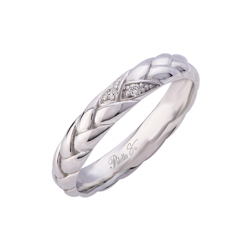 Polello Wedding Ring A Choice of Love Collection 3318DB