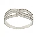 White Gold Women&#39;s Ring GL100872