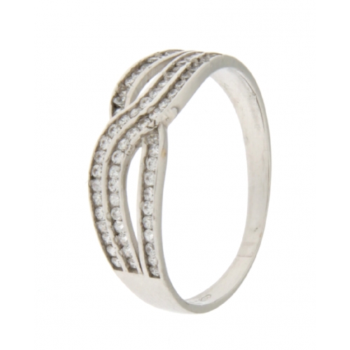 White Gold Women&#39;s Ring GL100872