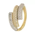 White Yellow Gold Women&#39;s Ring GL100875