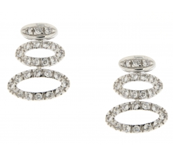 White Gold Women&#39;s Earrings GL100879
