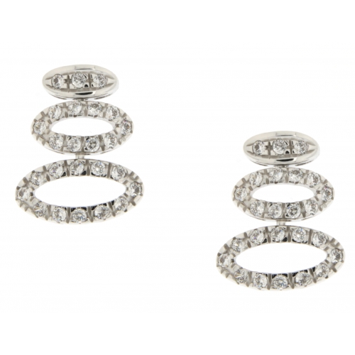 White Gold Women&#39;s Earrings GL100879