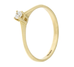 Yellow Gold Women&#39;s Ring GL100882