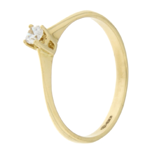 Yellow Gold Women&#39;s Ring GL100882