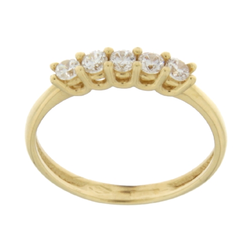 Yellow Gold Women&#39;s Ring GL100884