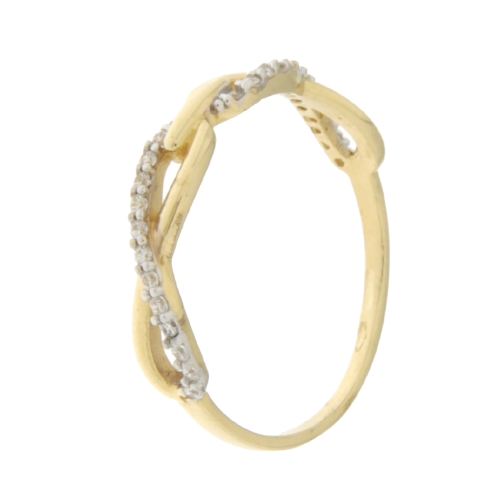 Yellow Gold Women&#39;s Ring GL100887