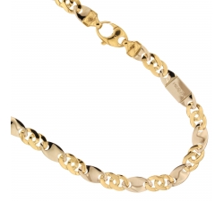 Collana Uomo in Oro Giallo e Bianco 803321735519