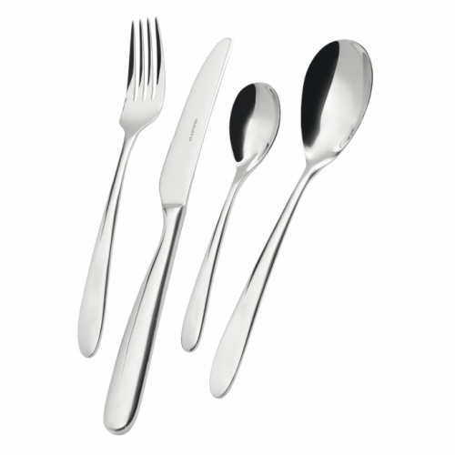 Acquista Posate Acciaio Inox Devore Pvd Nero - Casa Bugatti Online➤  Modalyssa Pezzatura Set 16 Pezzi