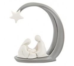 Comet Nativity Bongelli Preziosi gray NT76/1G 13x13 cm