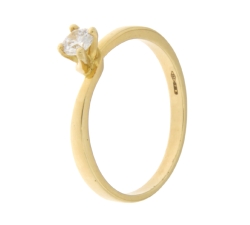 Yellow Gold Women&#39;s Ring GL100890