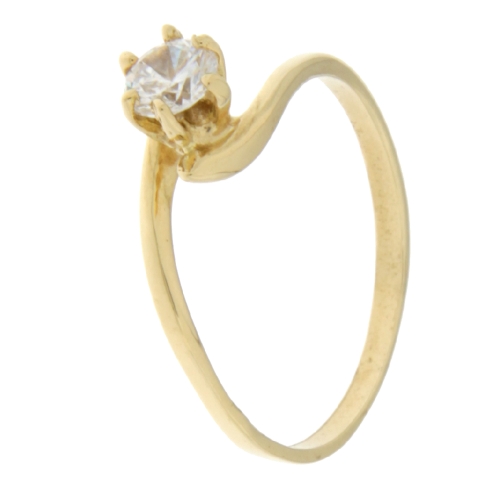 Yellow Gold Women&#39;s Ring GL100891