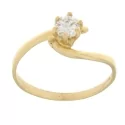 Yellow Gold Women&#39;s Ring GL100891