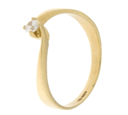 Woman Ring Yellow Gold GL100892