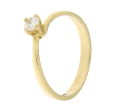 Yellow Gold Women&#39;s Ring GL100893