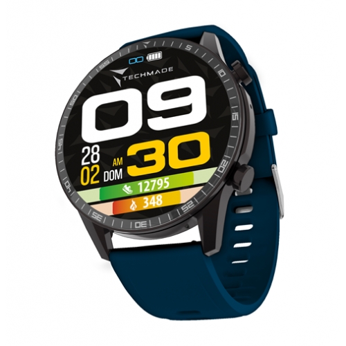Unisex-Smartwatch Techmade TM-ROCKS-BL