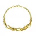 Bracciale da donna Oro giallo e bianco 171216