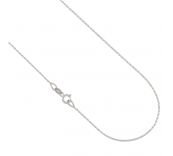 Collana Unisex Oro Bianco GL100899