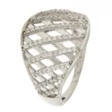 White Gold Women&#39;s Ring GL100900