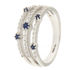 Anello Donna Oro Bianco GL100903