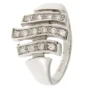 White Gold Women&#39;s Ring GL100911