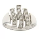 White Gold Women&#39;s Ring GL100911