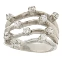 White Gold Women&#39;s Ring GL100913