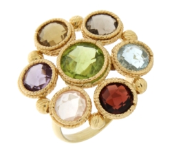 Yellow Gold Women&#39;s Ring GL100914