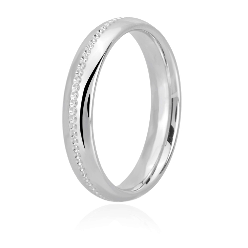 Wedding Ring White Gold Comfortable Fantasy GL100916