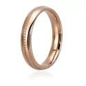 Rose Gold Wedding Ring Comfortable Fantasy GL100918