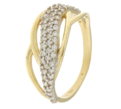 Yellow Gold Women&#39;s Ring GL100919