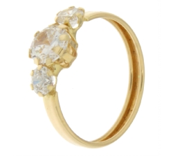 Yellow Gold Women&#39;s Ring GL100920