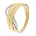 White Yellow Gold Woman Ring 803321714458