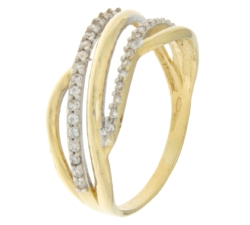 Yellow Gold Women&#39;s Ring GL100929