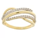 Yellow Gold Women&#39;s Ring GL100929