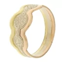 White Yellow Pink Gold Women&#39;s Ring GL100935