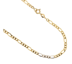 Collana Uomo Oro Giallo Bianco GL100942