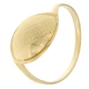 Yellow Gold Women&#39;s Ring GL100945