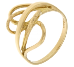 Yellow Gold Women&#39;s Ring GL100947