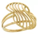 Yellow Gold Women&#39;s Ring GL100950