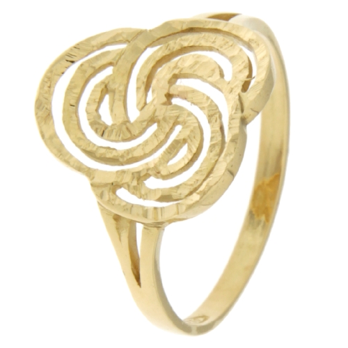 Yellow Gold Women&#39;s Ring GL100956