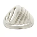 White Gold Women&#39;s Ring GL100960