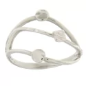 White Gold Women&#39;s Ring GL100962