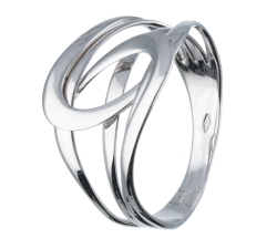 White Gold Women&#39;s Ring GL100965