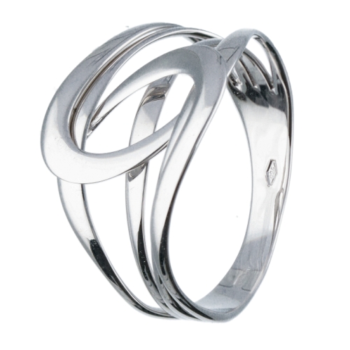 White Gold Women&#39;s Ring GL100965