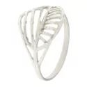 White Gold Women&#39;s Ring GL100977