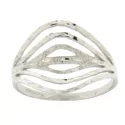 White Gold Women&#39;s Ring GL100978